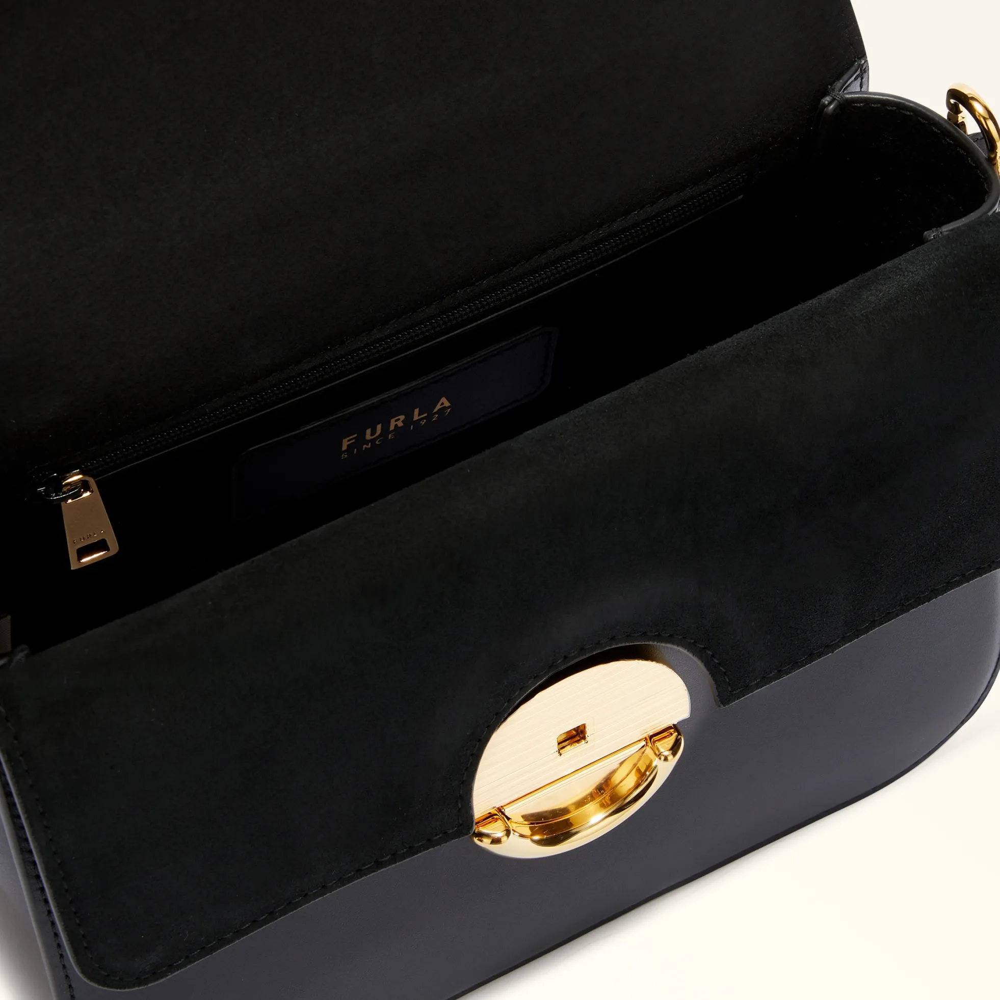 Furla The Black Bag Edit|Top Handles<Sfera Top Handle S nero