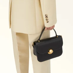 Furla The Black Bag Edit|Top Handles<Sfera Top Handle S nero