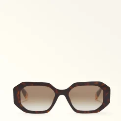 Furla Sunglasses|Sunglasses<Sunglasses dark havana+greige