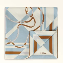 Furla Scarves<Tortona Carré cirro+panna