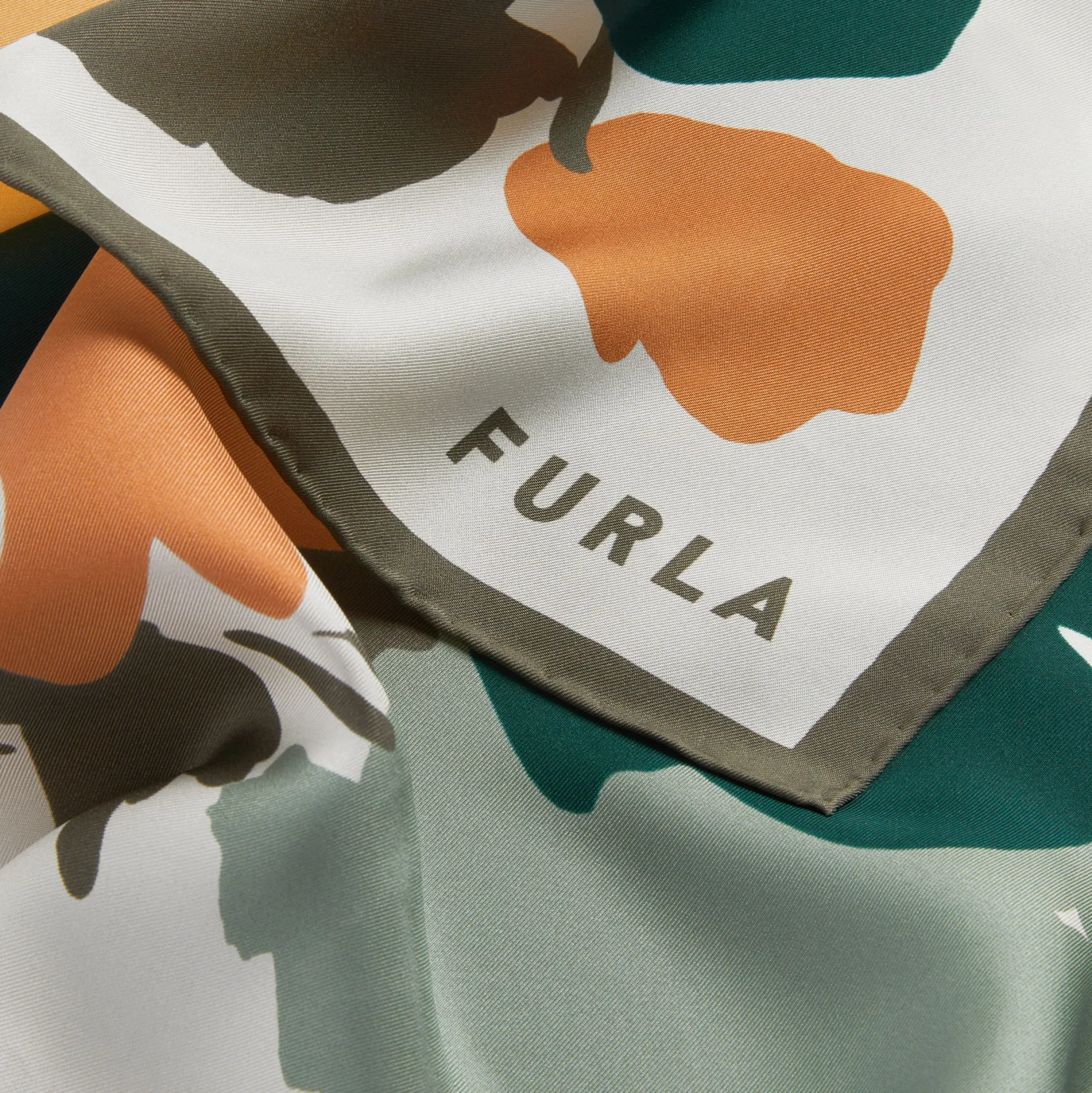 Furla Scarves<Tortona Carré toni agave