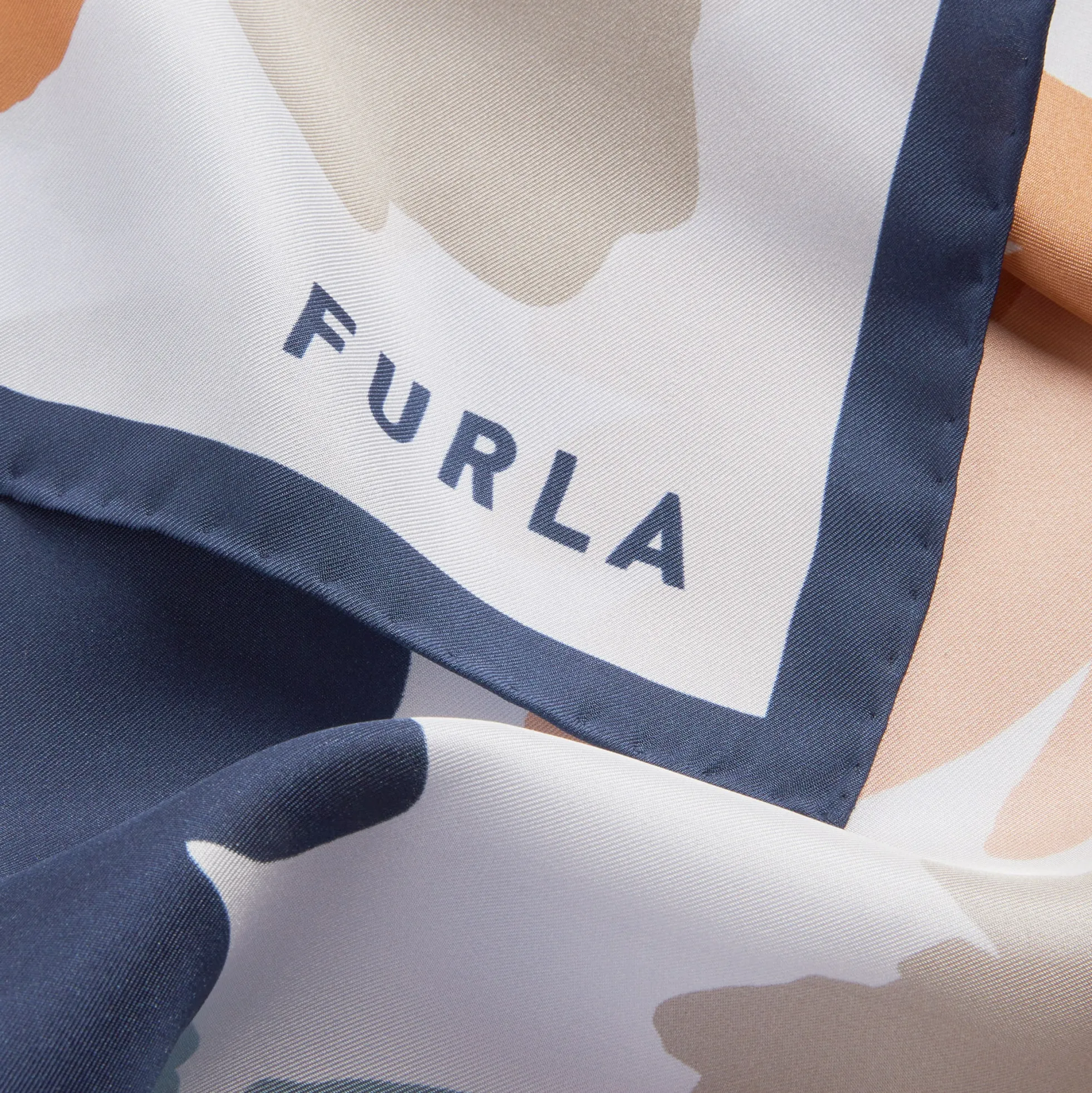 Furla Scarves<Tortona Carré toni celestial